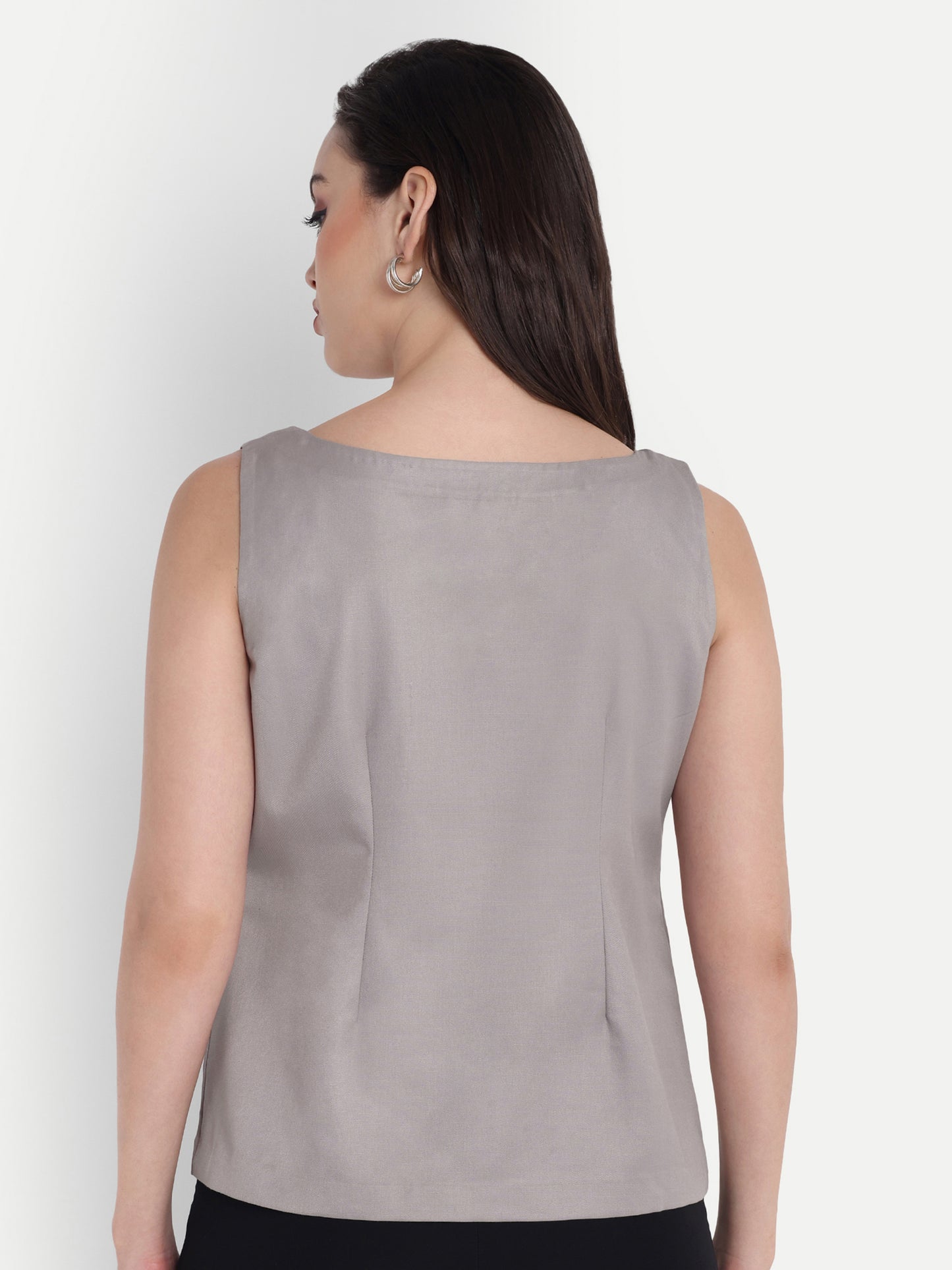 Light Grey with black knots top - esseneur.